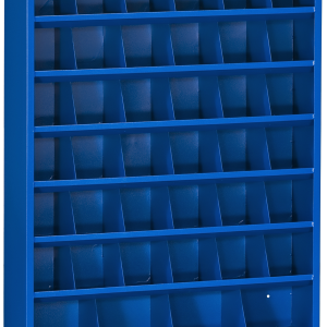 Boltreol blålakeret metal 800Ã980Ã220mm, 40 rum